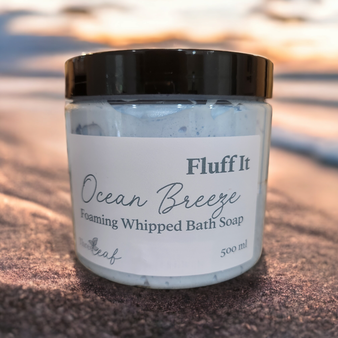 “Fluff It” Foaming Whipped Bath Soap
