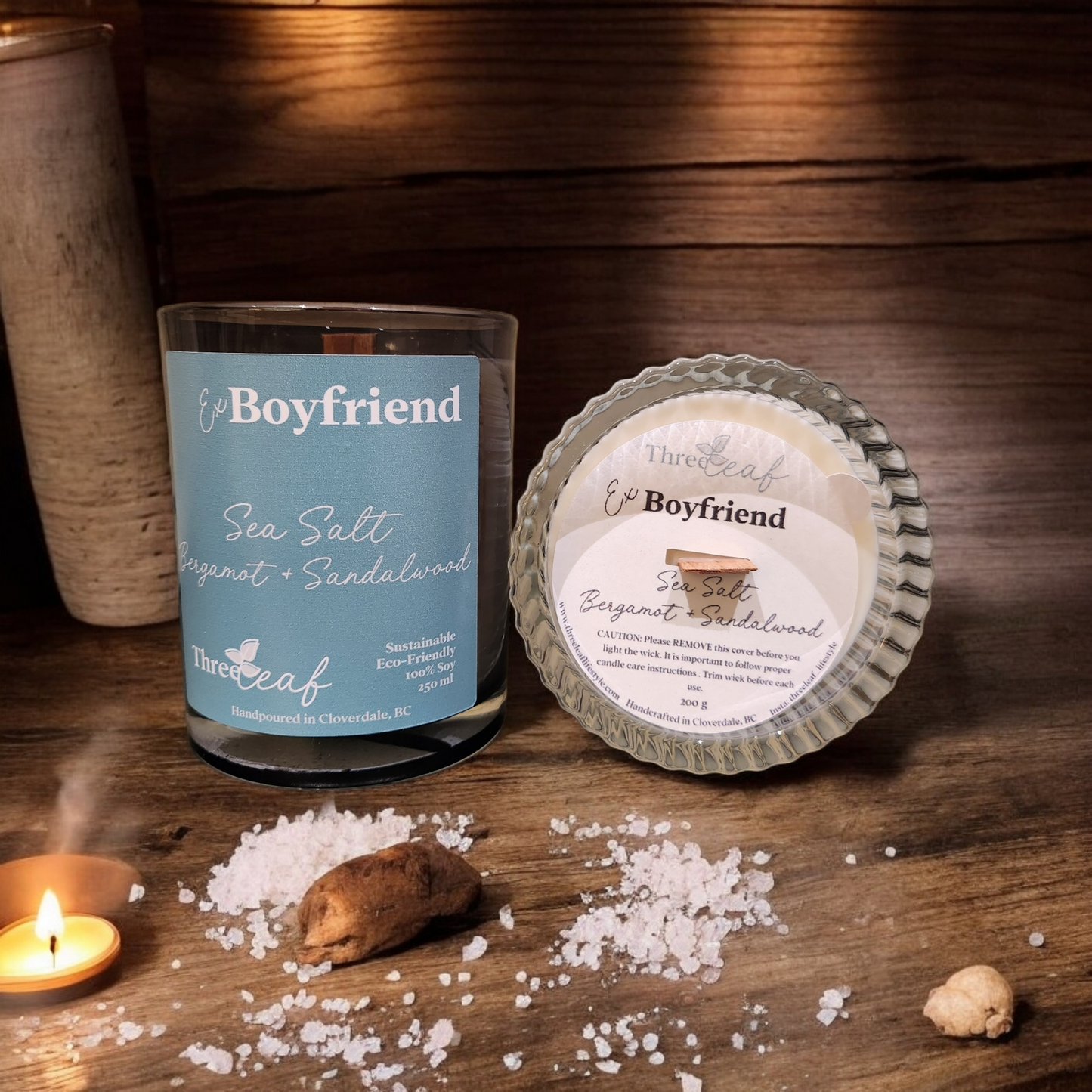 “Ex Boyfriend” Sea Salt Bergamot + Sandalwood